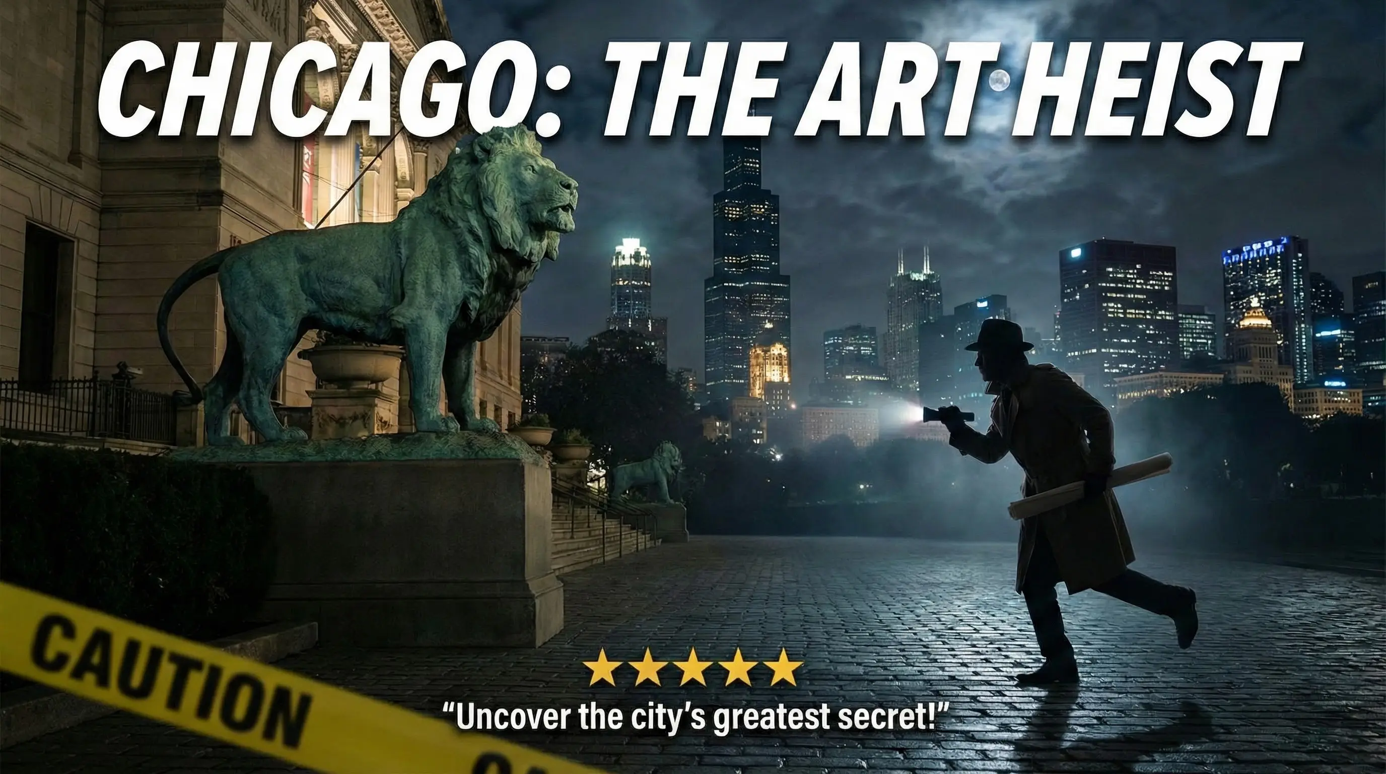 Eastside Chicago: The Art Heist Walking Tour & Escape Game image 1