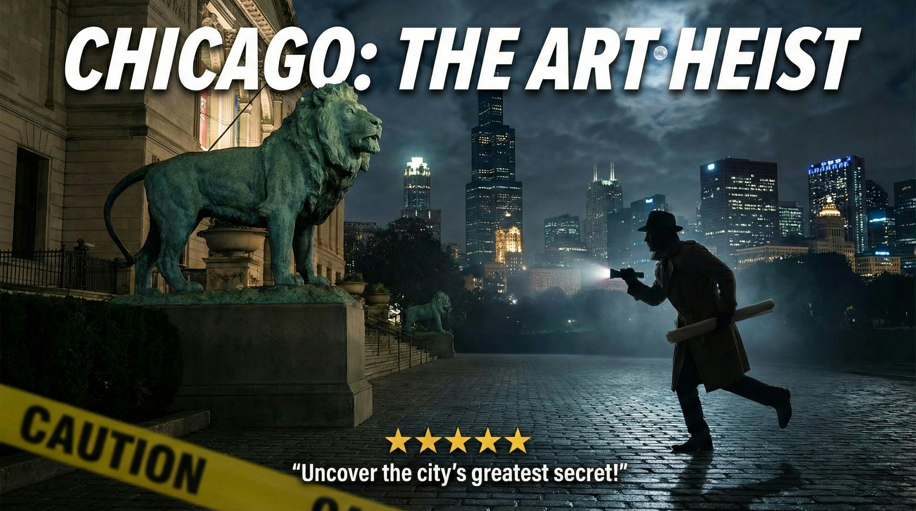 Eastside Chicago: The Art Heist Walking Tour & Escape Game first image