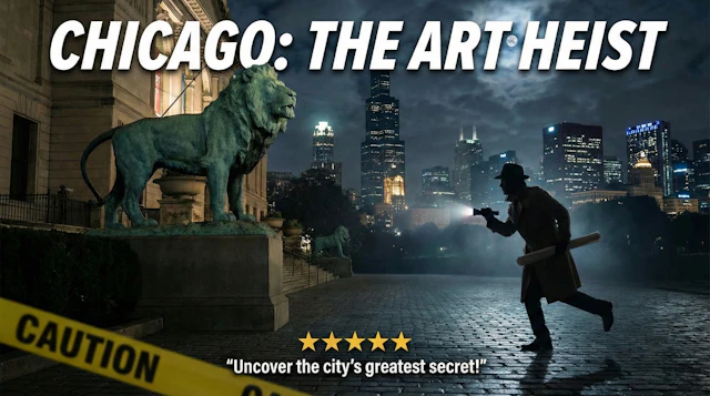 Eastside Chicago: The Art Heist Walking Tour & Escape Game