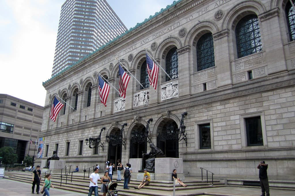 About the Boston Public Library image