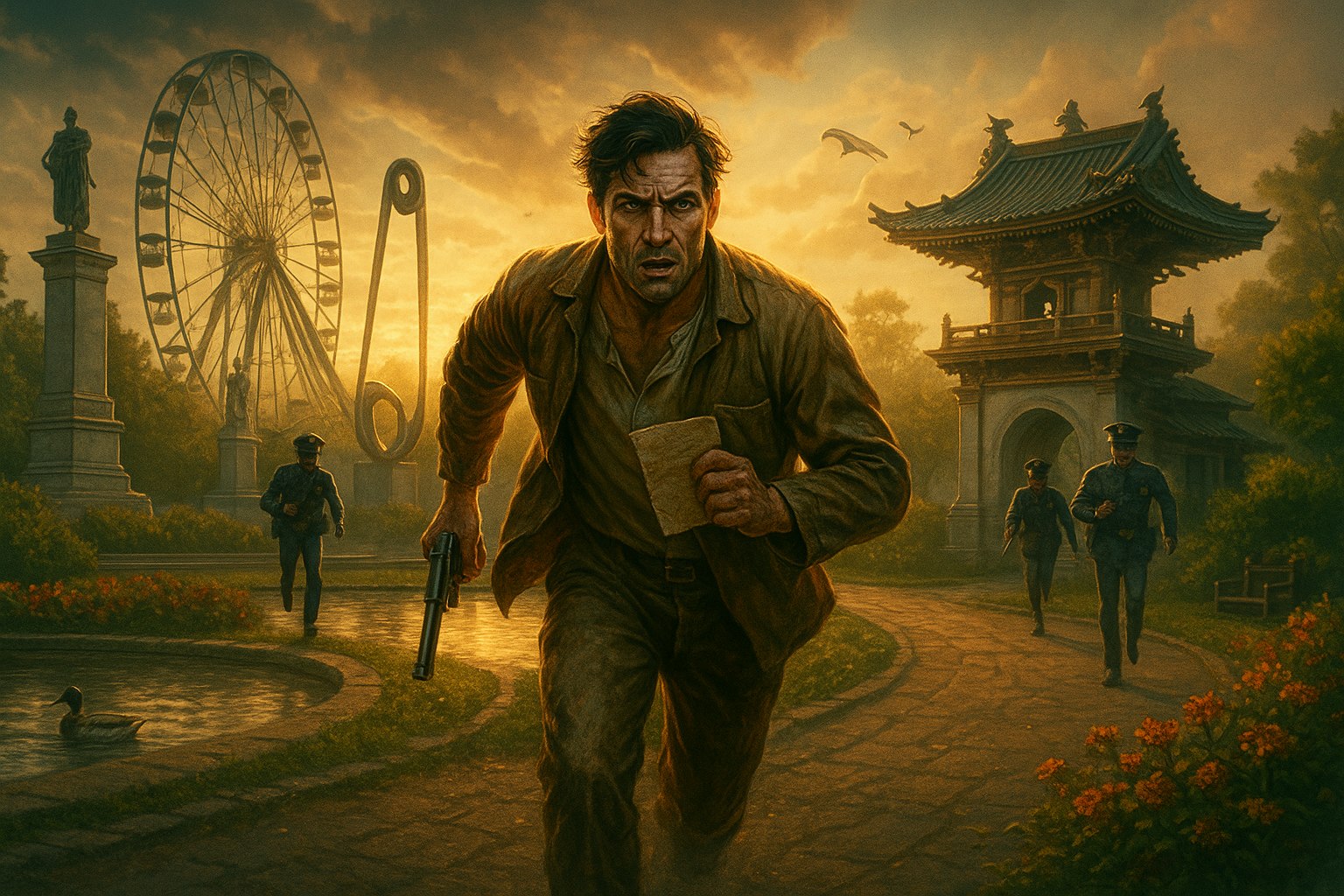 San Francisco Golden Gate Park: Prison Break cover