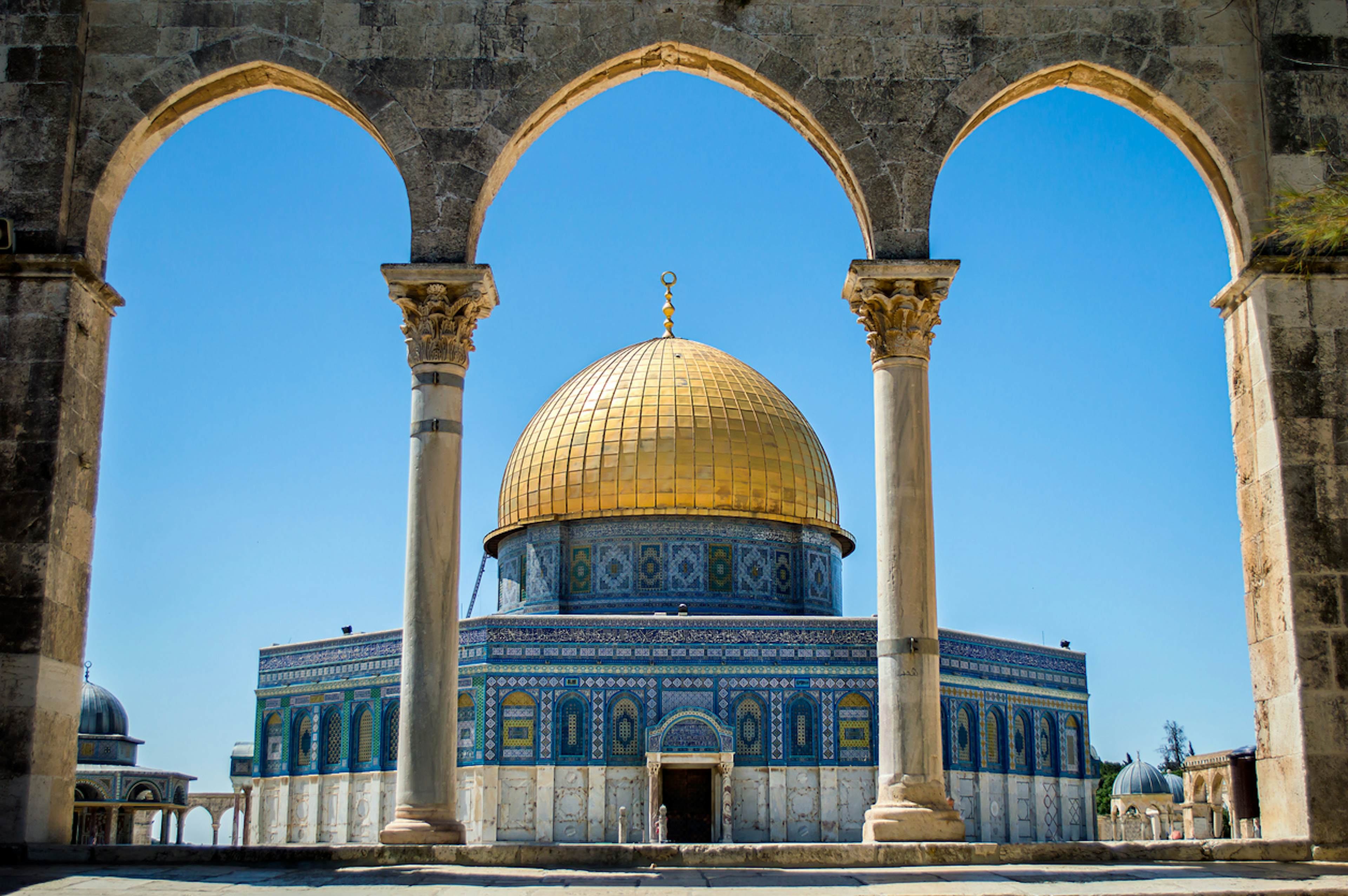 The Dome of the Rock view