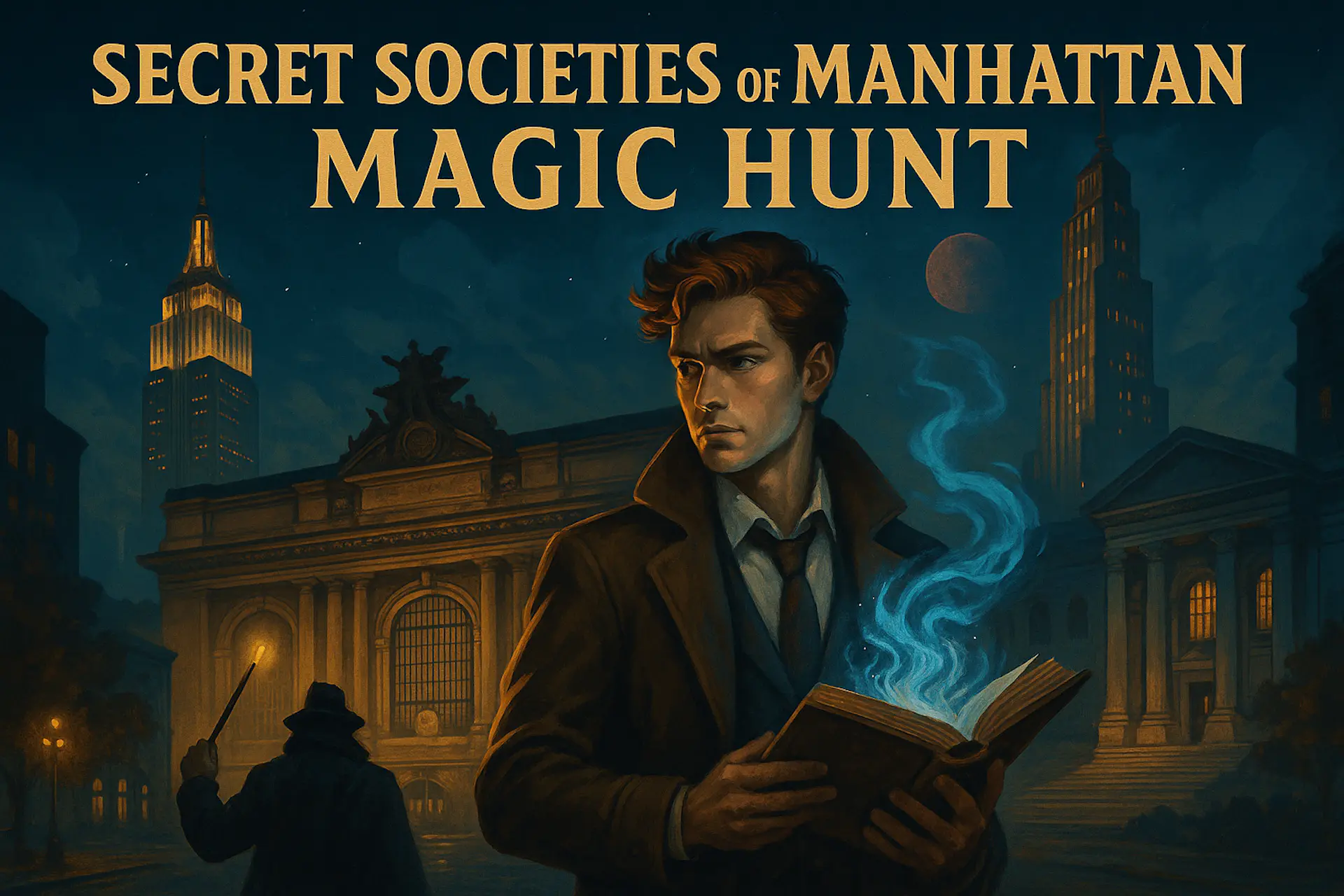 Secret Societies of Manhattan: Magic Hunt Walking Tour & Escape Game image 1