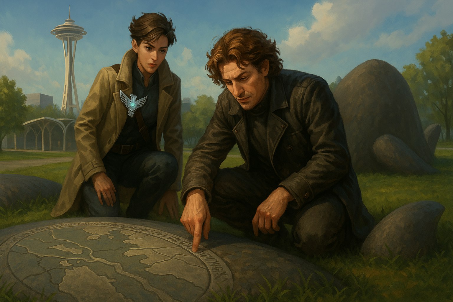 Highlights of Seattle: The Time Travelling Agent cover