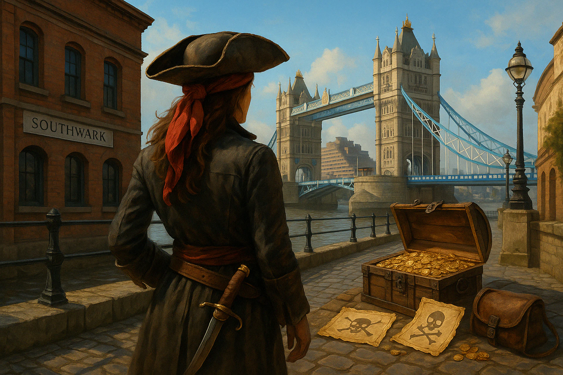 Southwark Pirates: Adventure Walking Tour & Escape Game in London