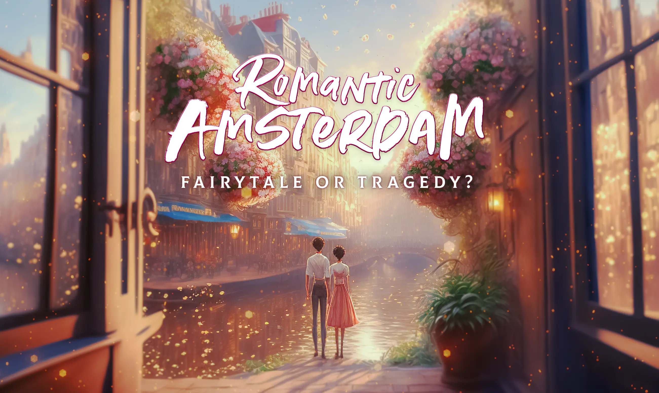 Romantic Amsterdam: Fairytale or Tragedy Walking Tour & Escape Game image 1