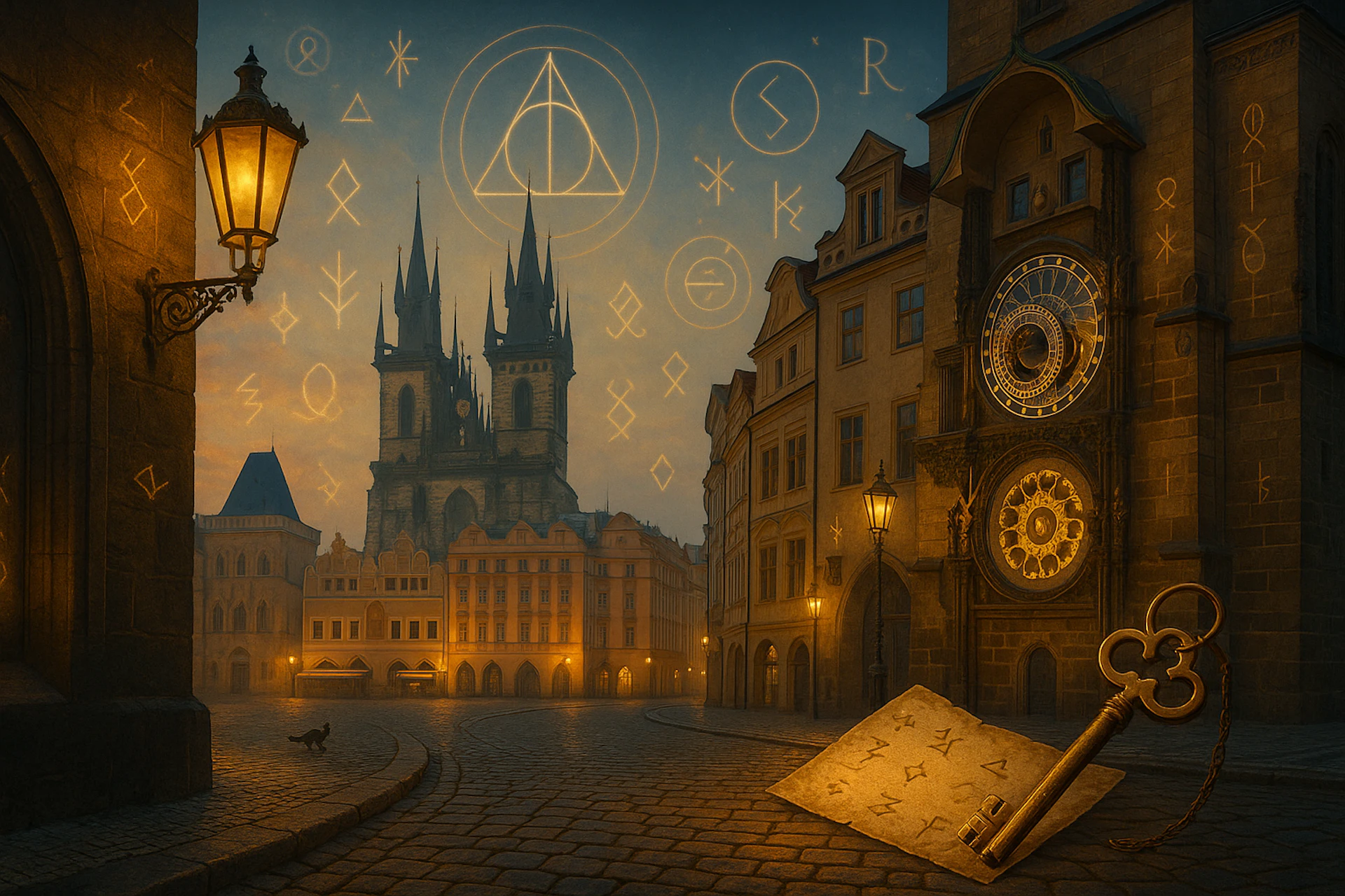 Prague Old Town: Alchemy and Dark Arts