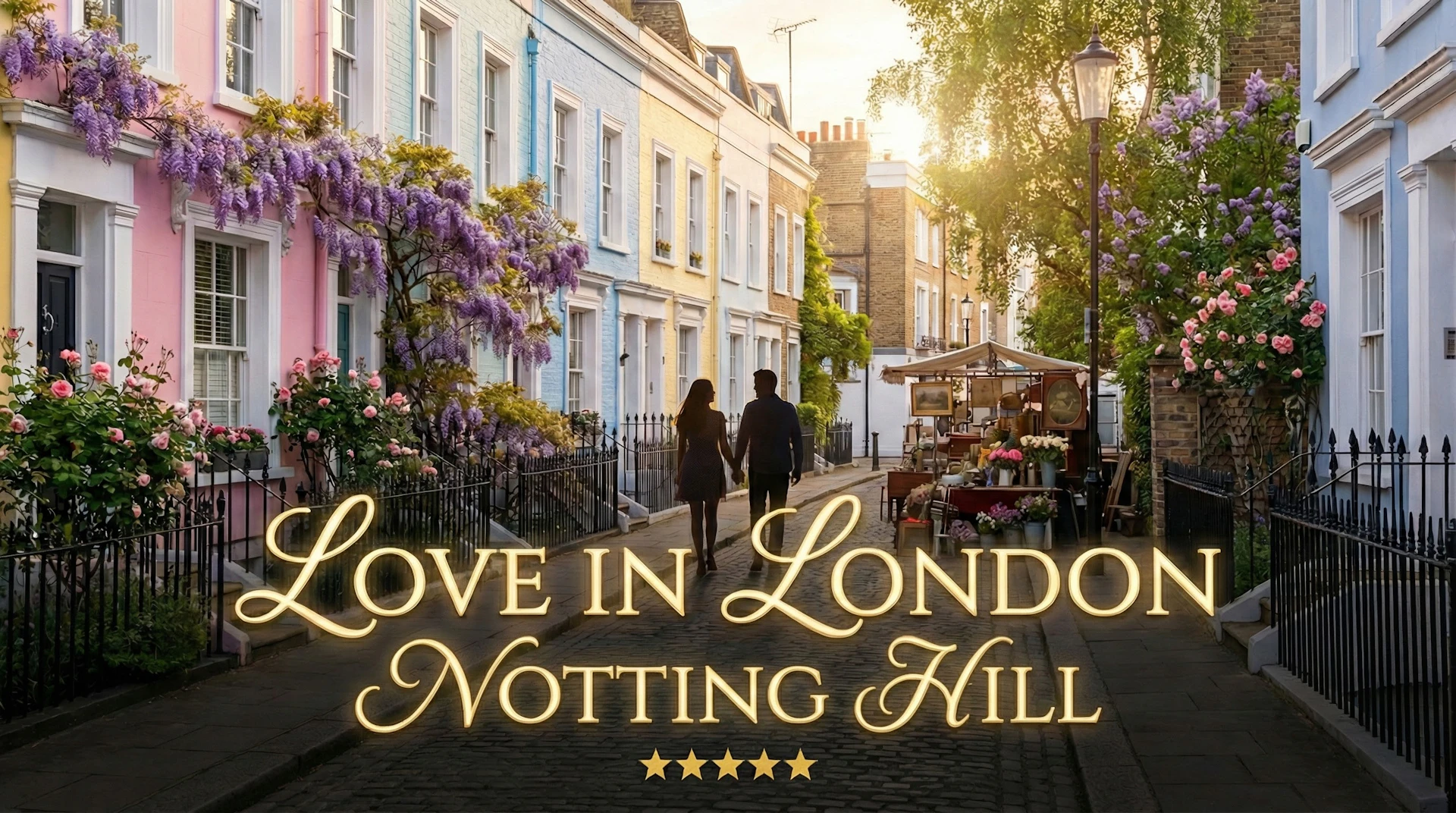 Love in London: Notting Hill Walking Tour & Romantic Escape Game