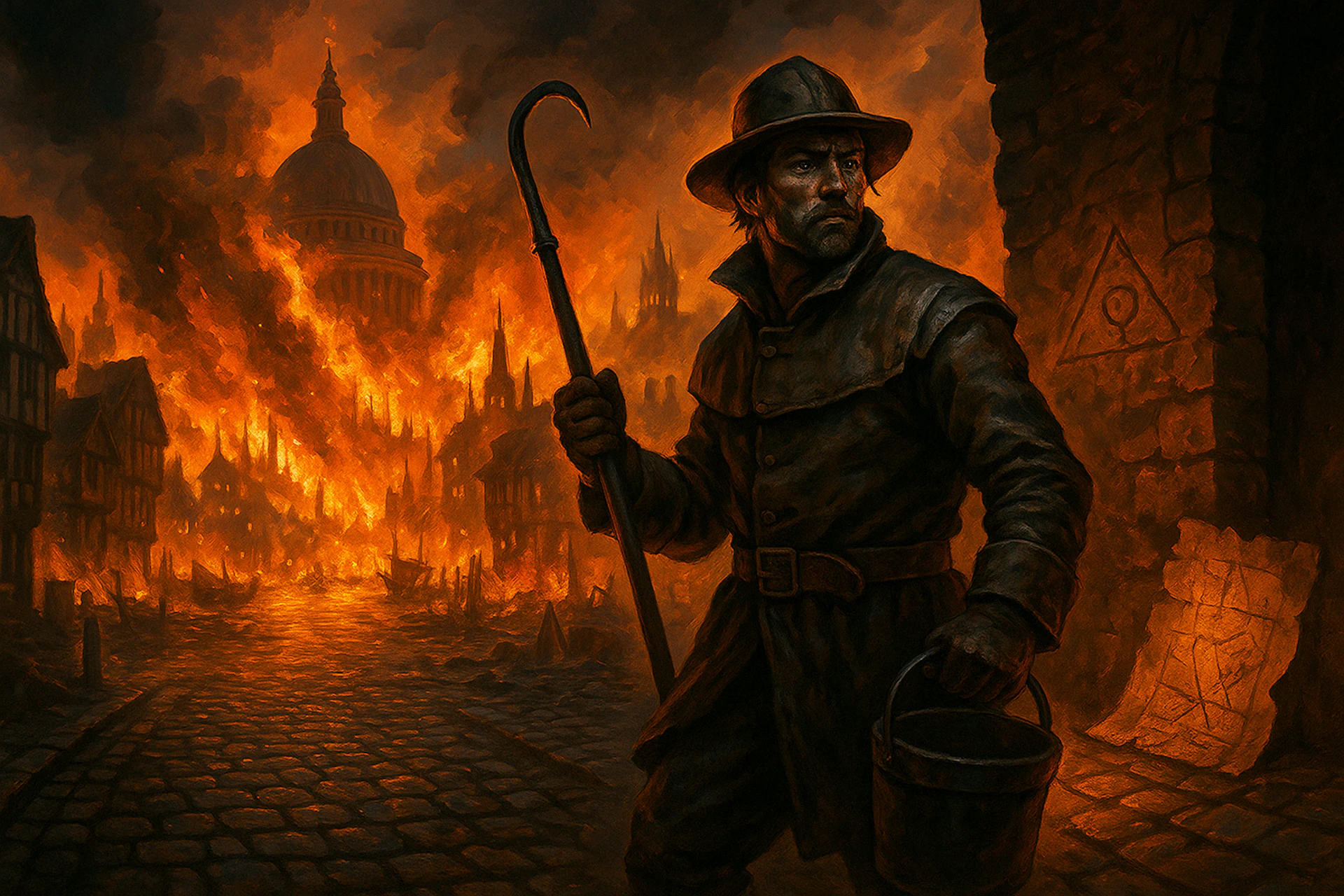Great Fire of London: The Path of Destruction
