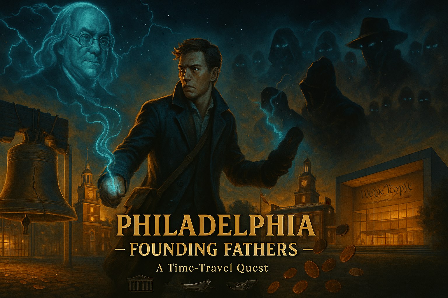 Franklin’s Time Agents: Founding Philly cover