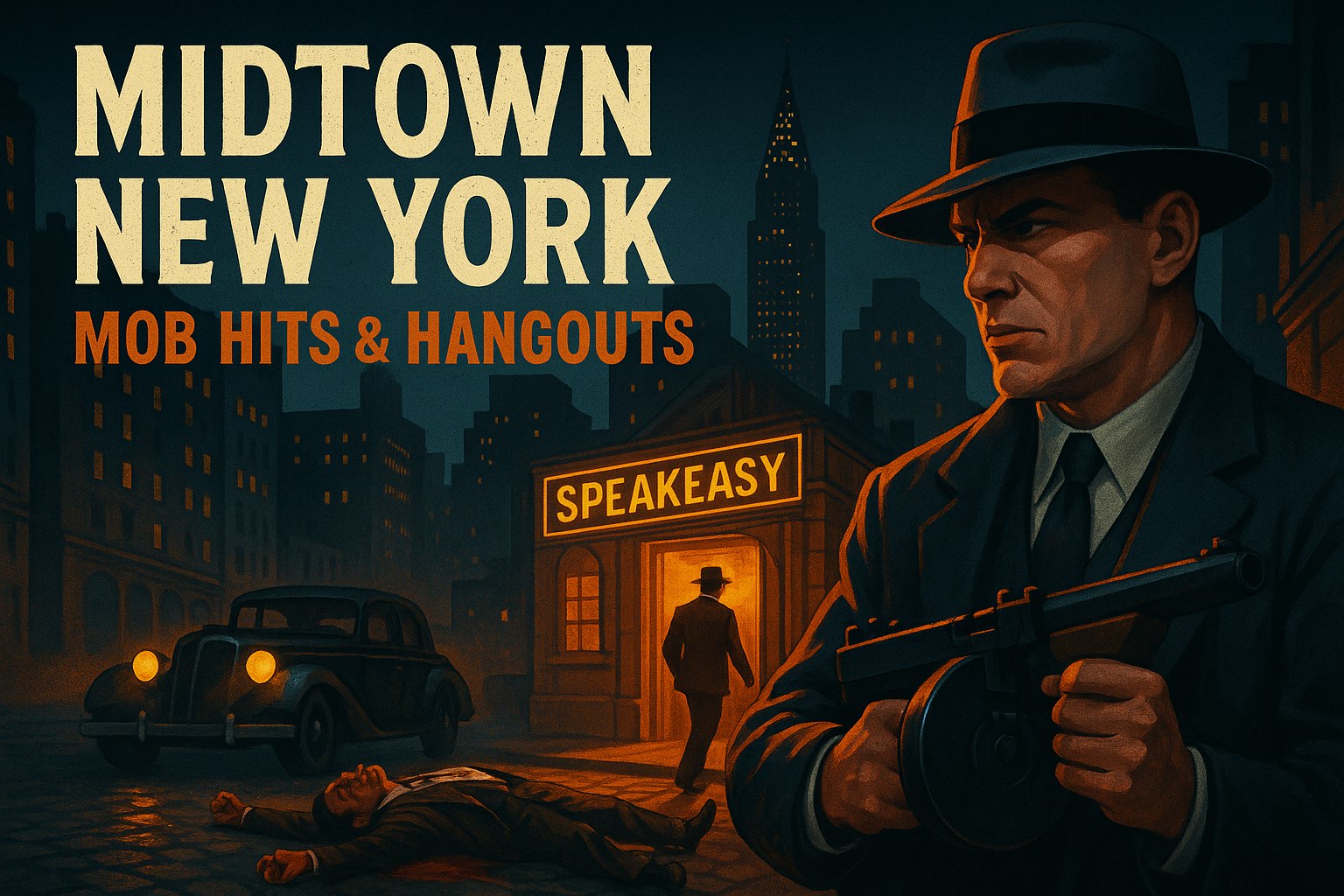 Midtown New York: Mob Hits & Hangouts cover