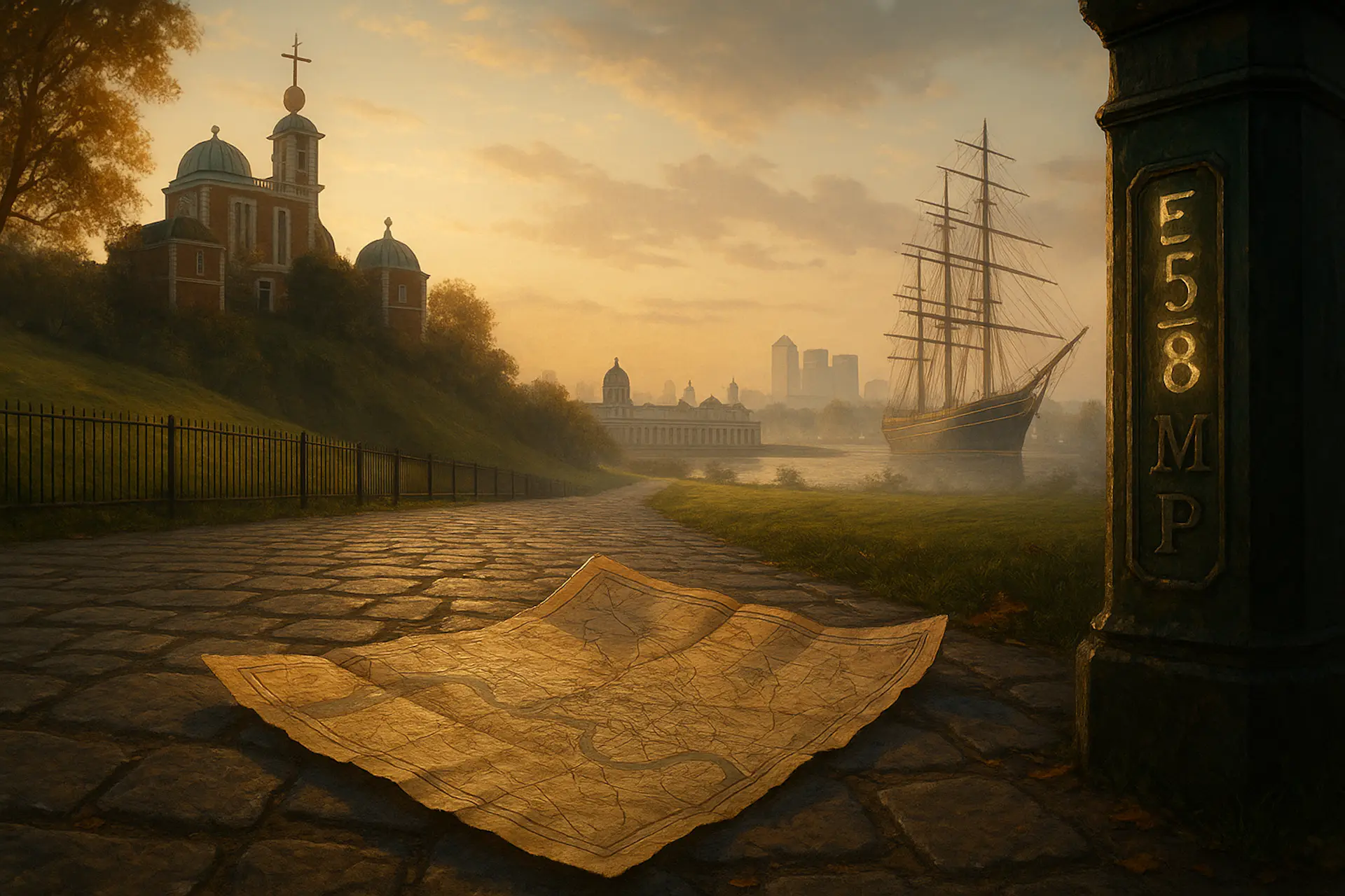 The Timekeeper’s Legacy: A Mystery Walk Through London’s Greenwich image 1