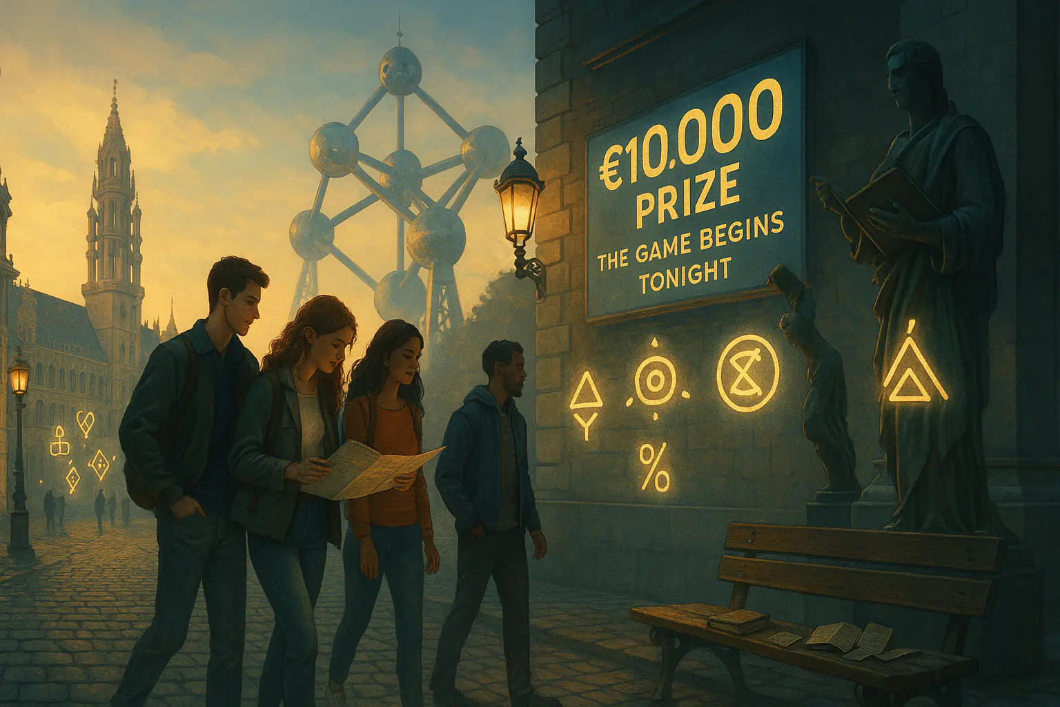 The Brussels Brain Chase: Fame, Fortune, and Footsteps image 1