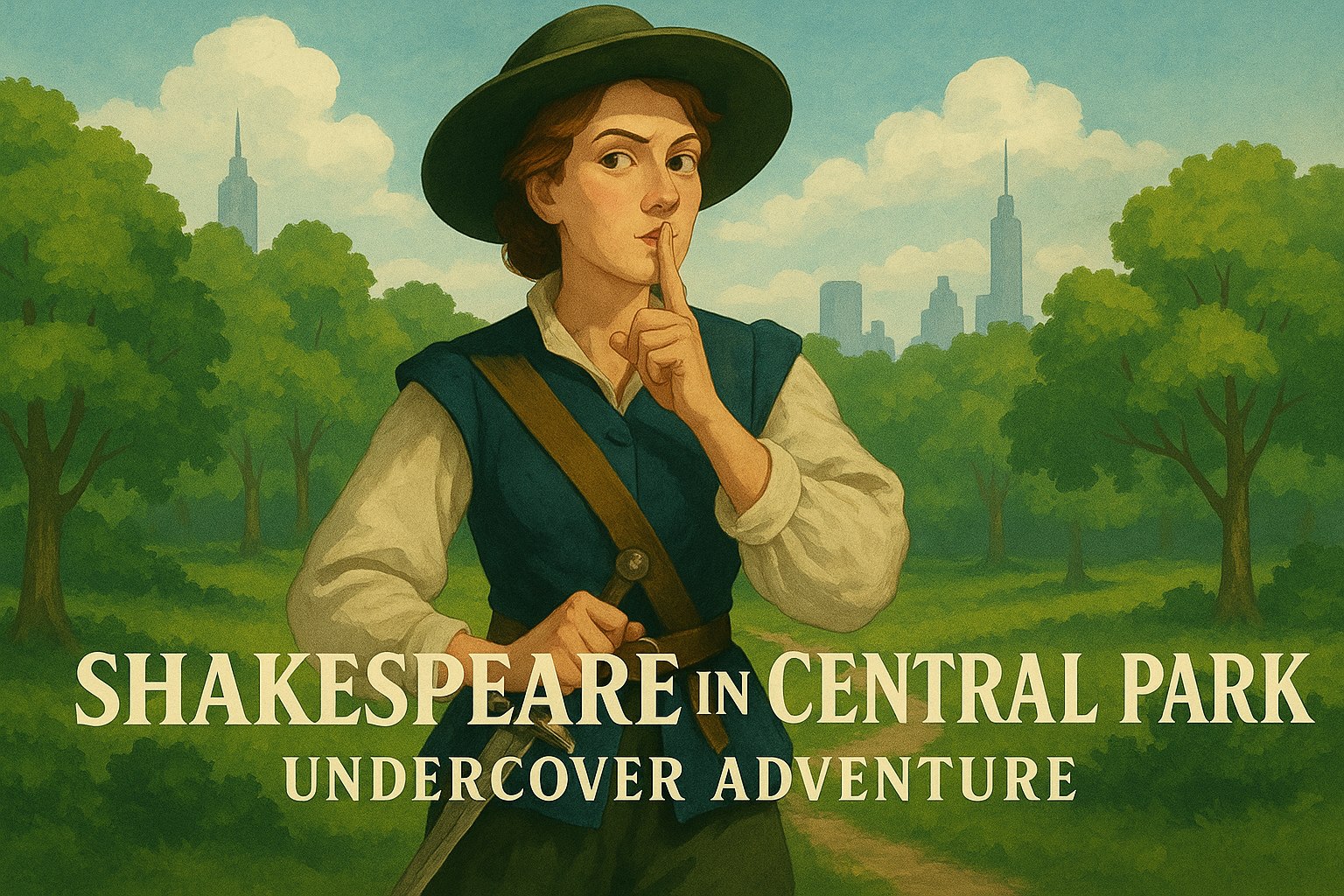 Shakespeare in Central Park NY: Undercover Adventure cover