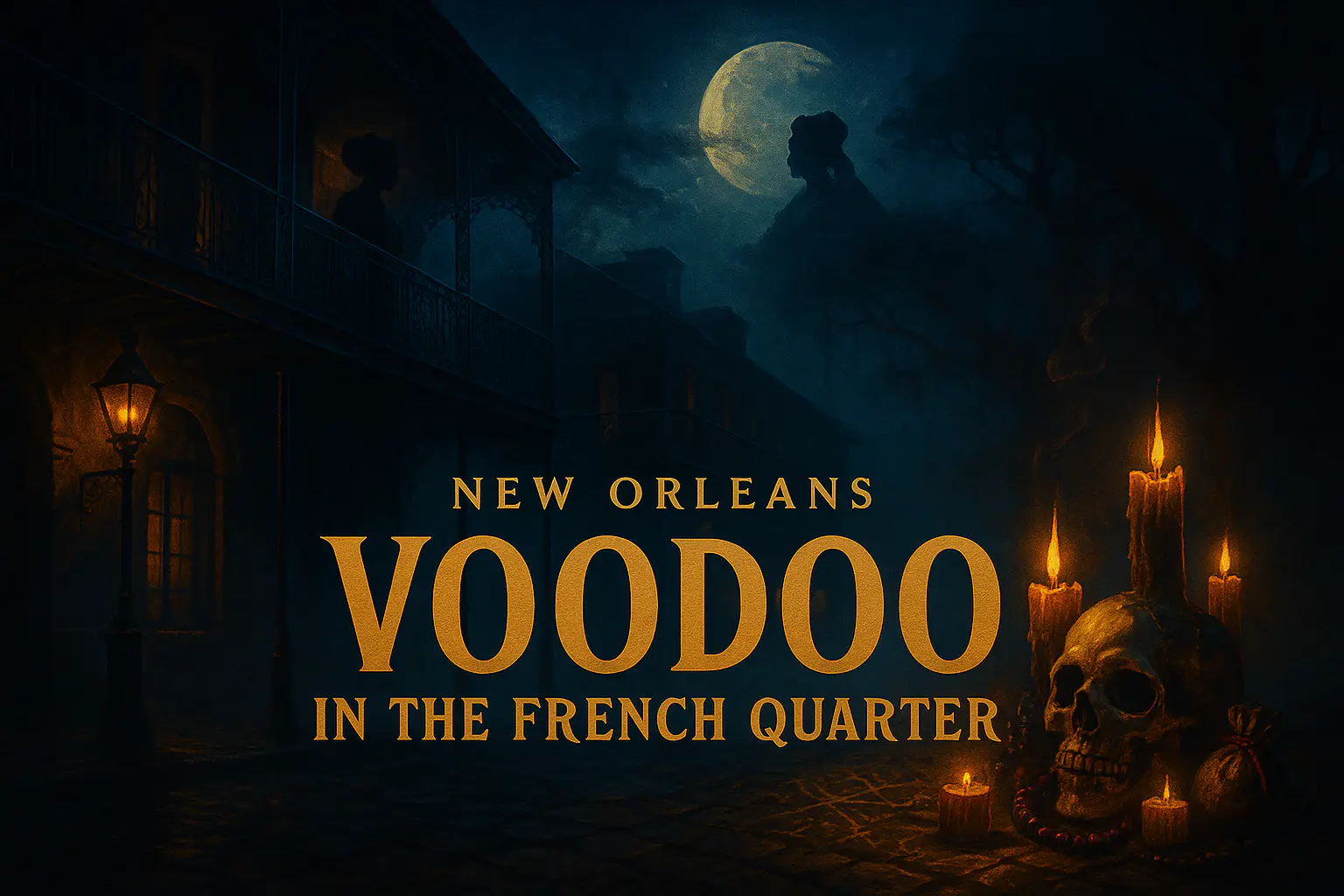 Shadow of the Voodoo Queen: French Quarter, New Orleans image 1