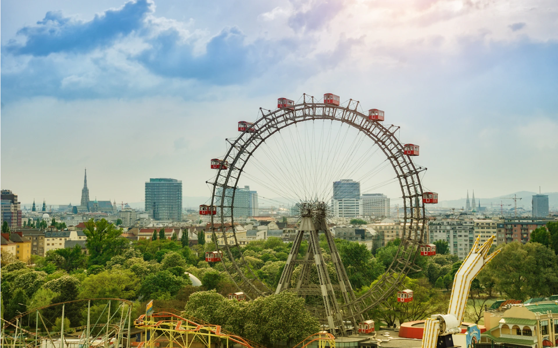 Vienna Prater: Wurstelprater