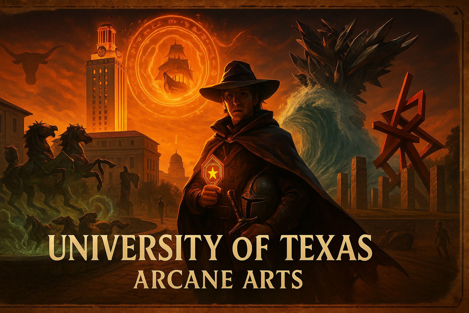 Austin Arcana: The Tower Conspiracy, UT Austin cover