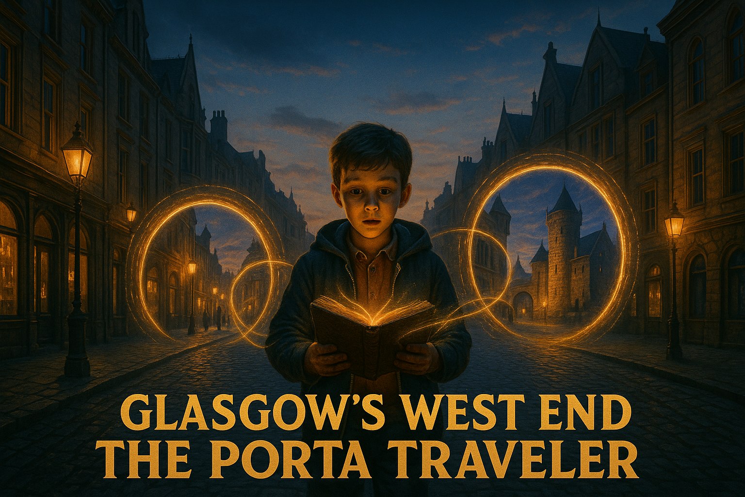 Glasgow's West End: The Portal Traveler cover