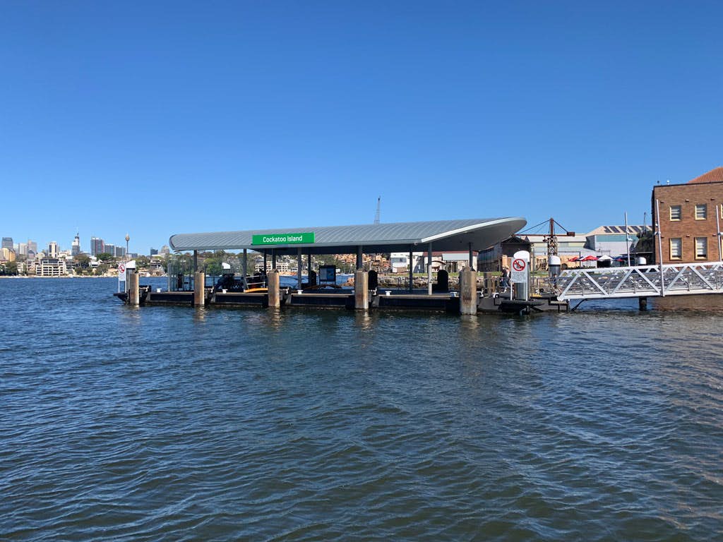 Cockatoo Island Ferry Wharf