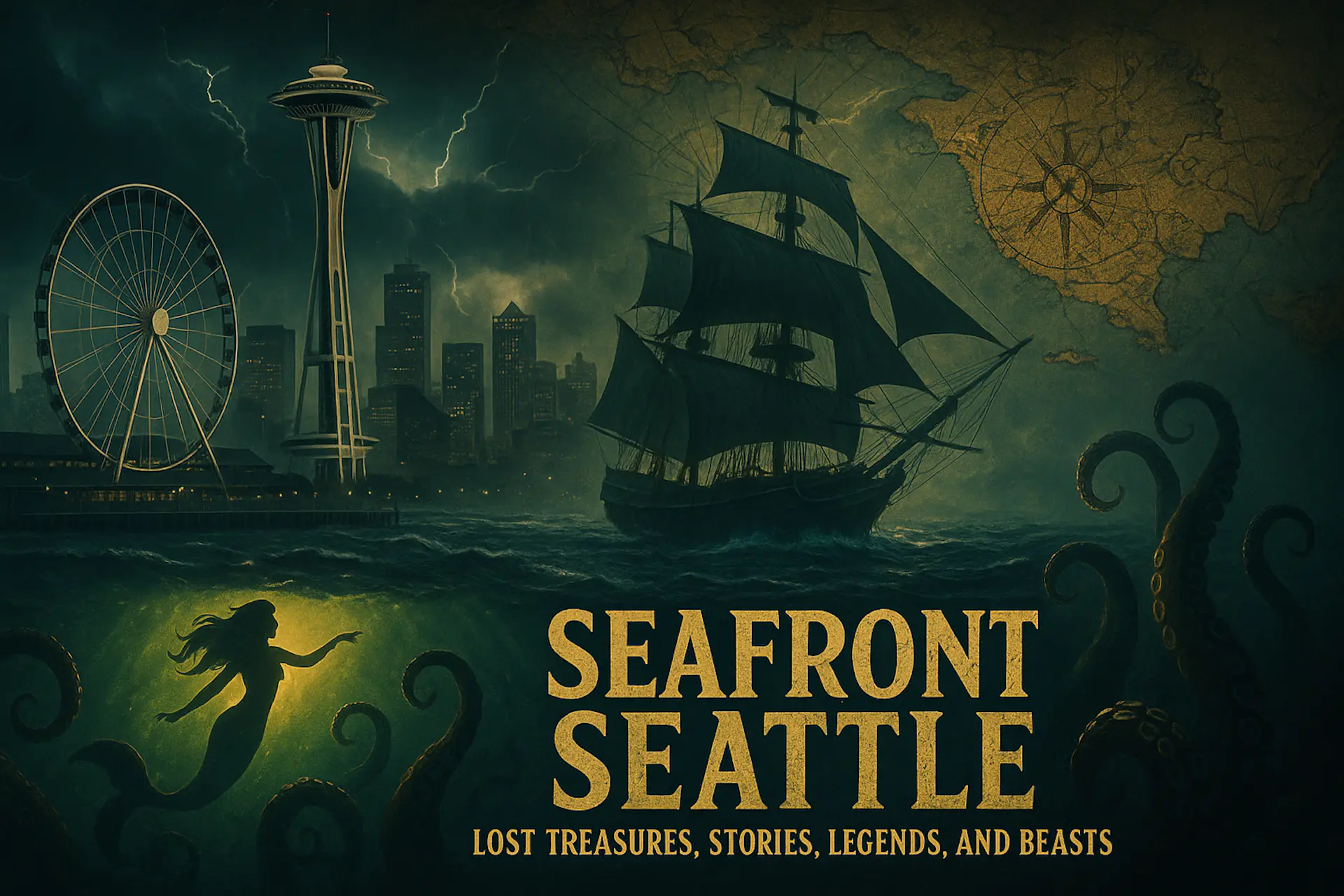 Seattle: Harbor of Secrets – Hunt for the Golden Mermaid image 1