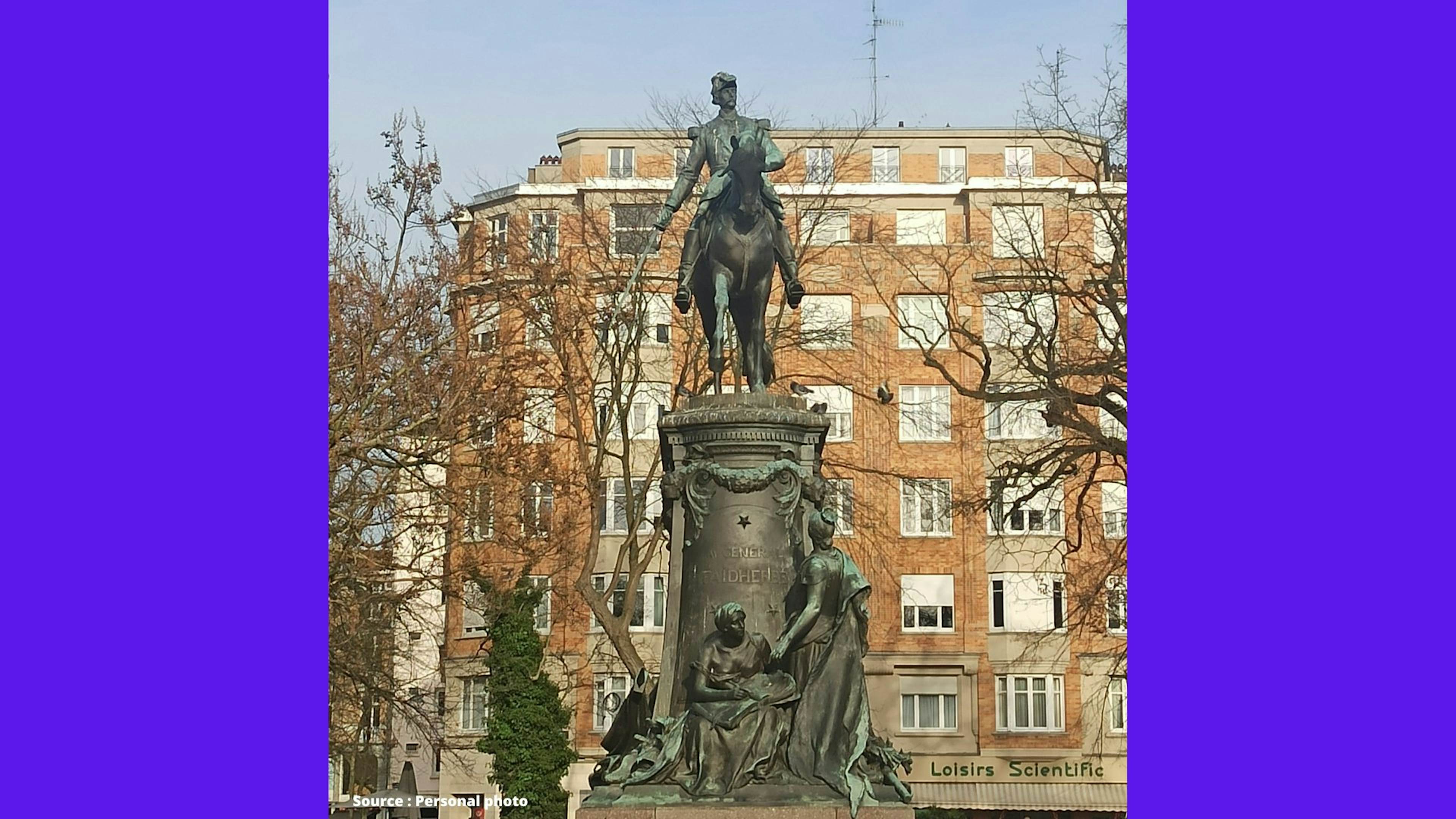 Statue du Général Faidherbe