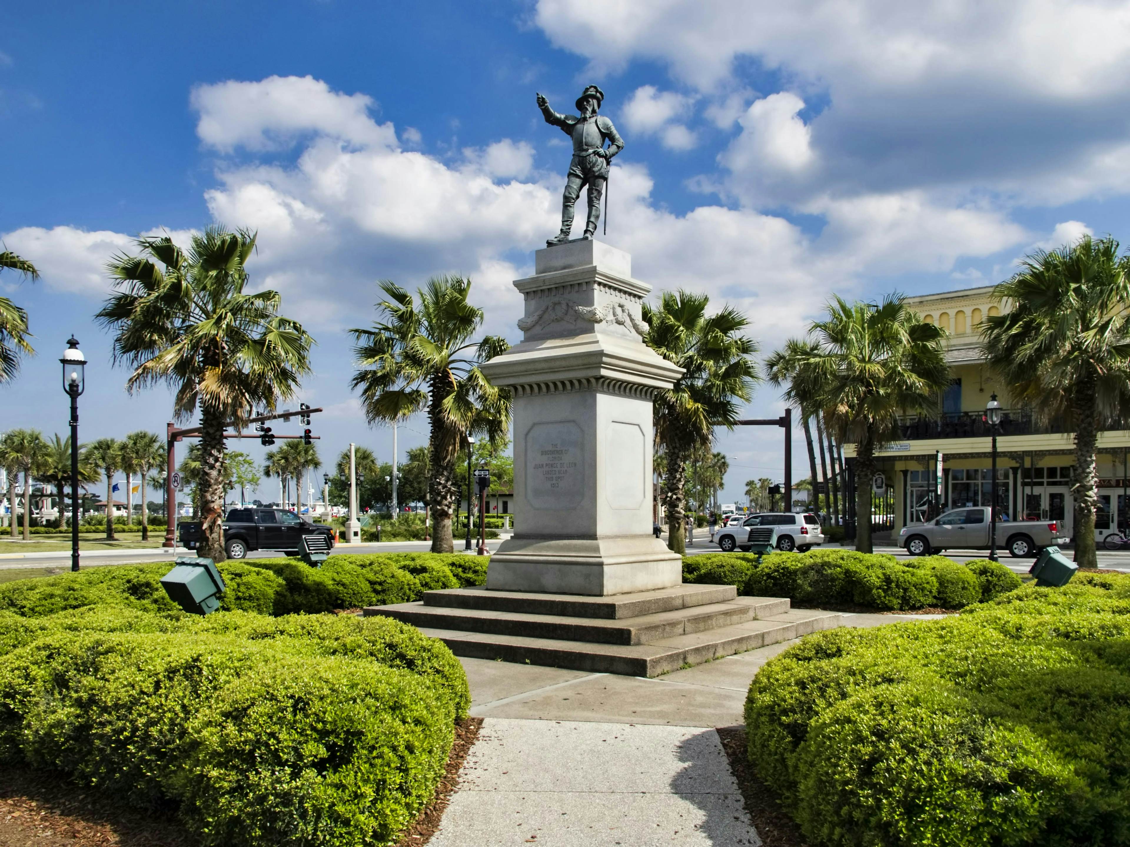 Ponce de Leon Statue