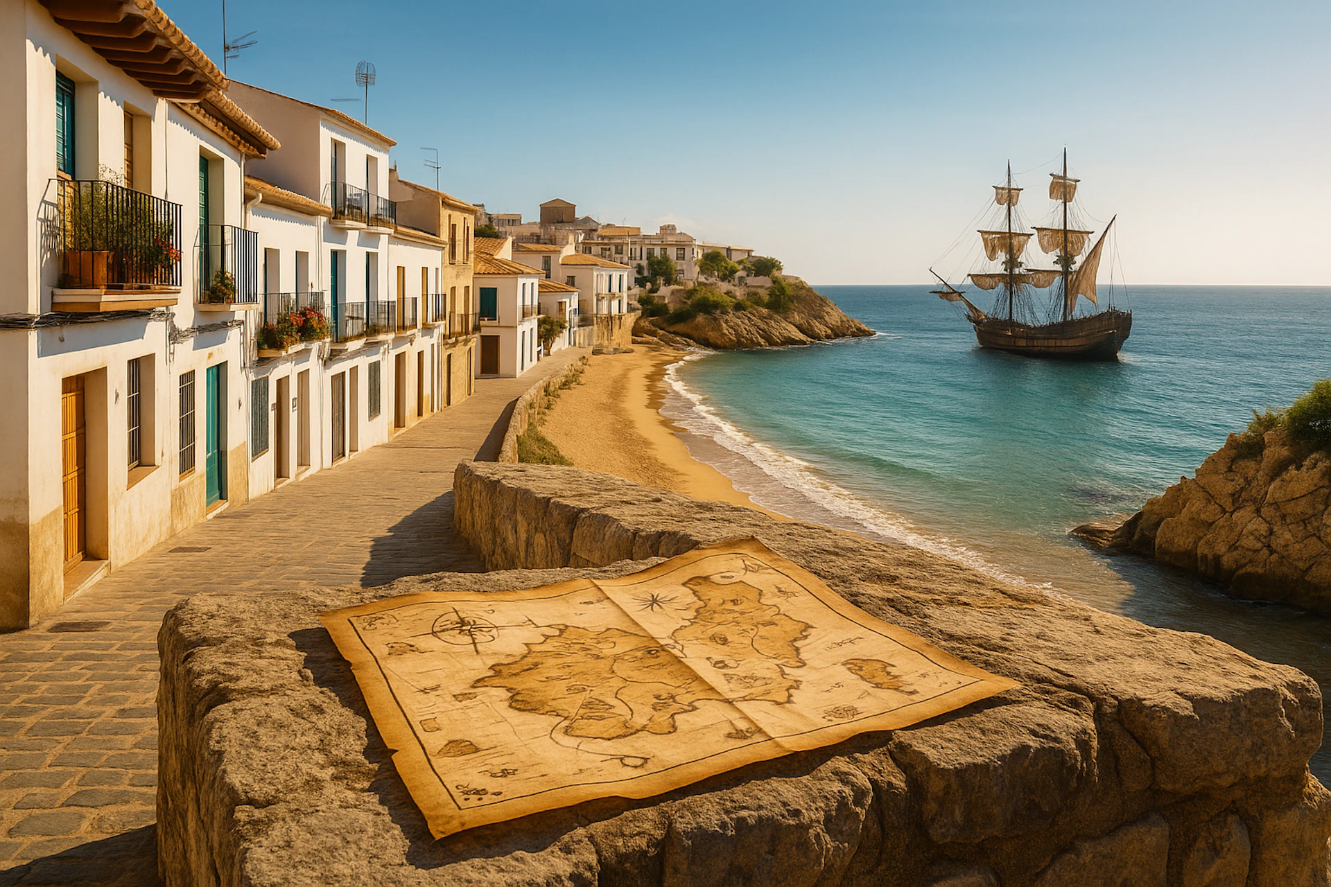 The Lost Buccaneer: Treasures of the Old Town and Beaches in Benidorm