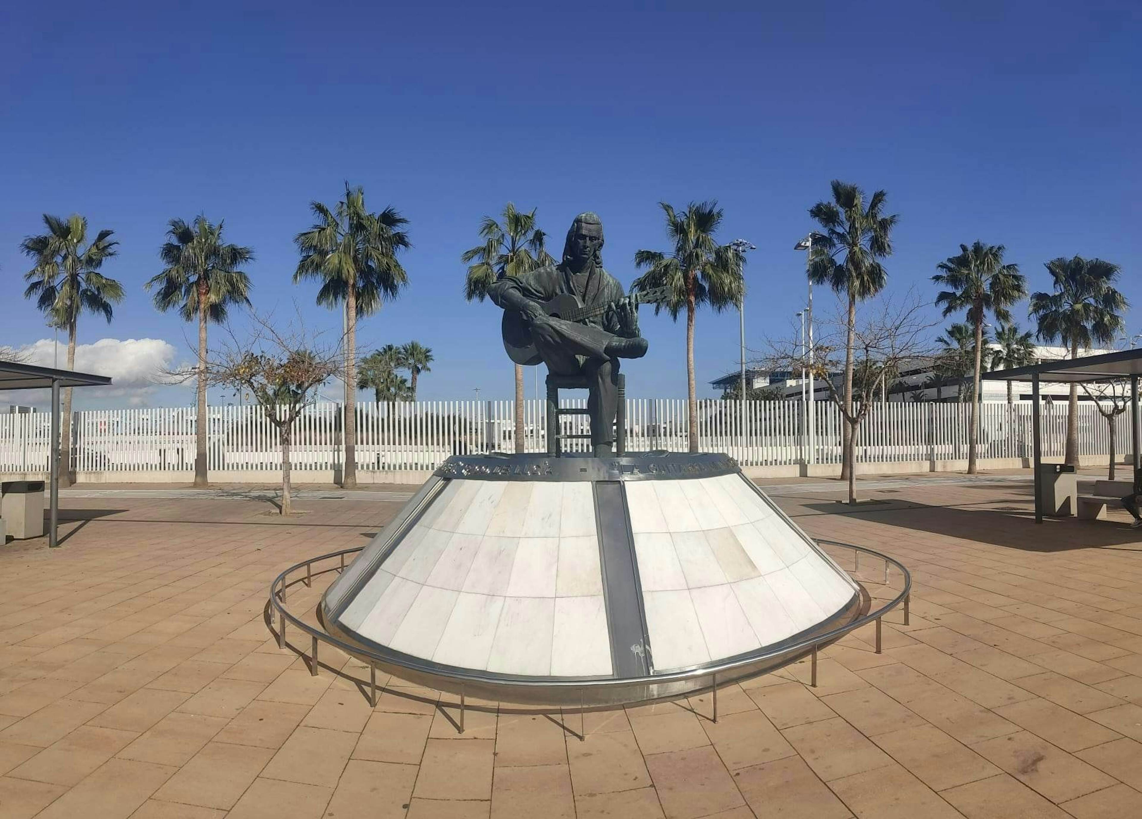 The Statue of Paco de Lucía