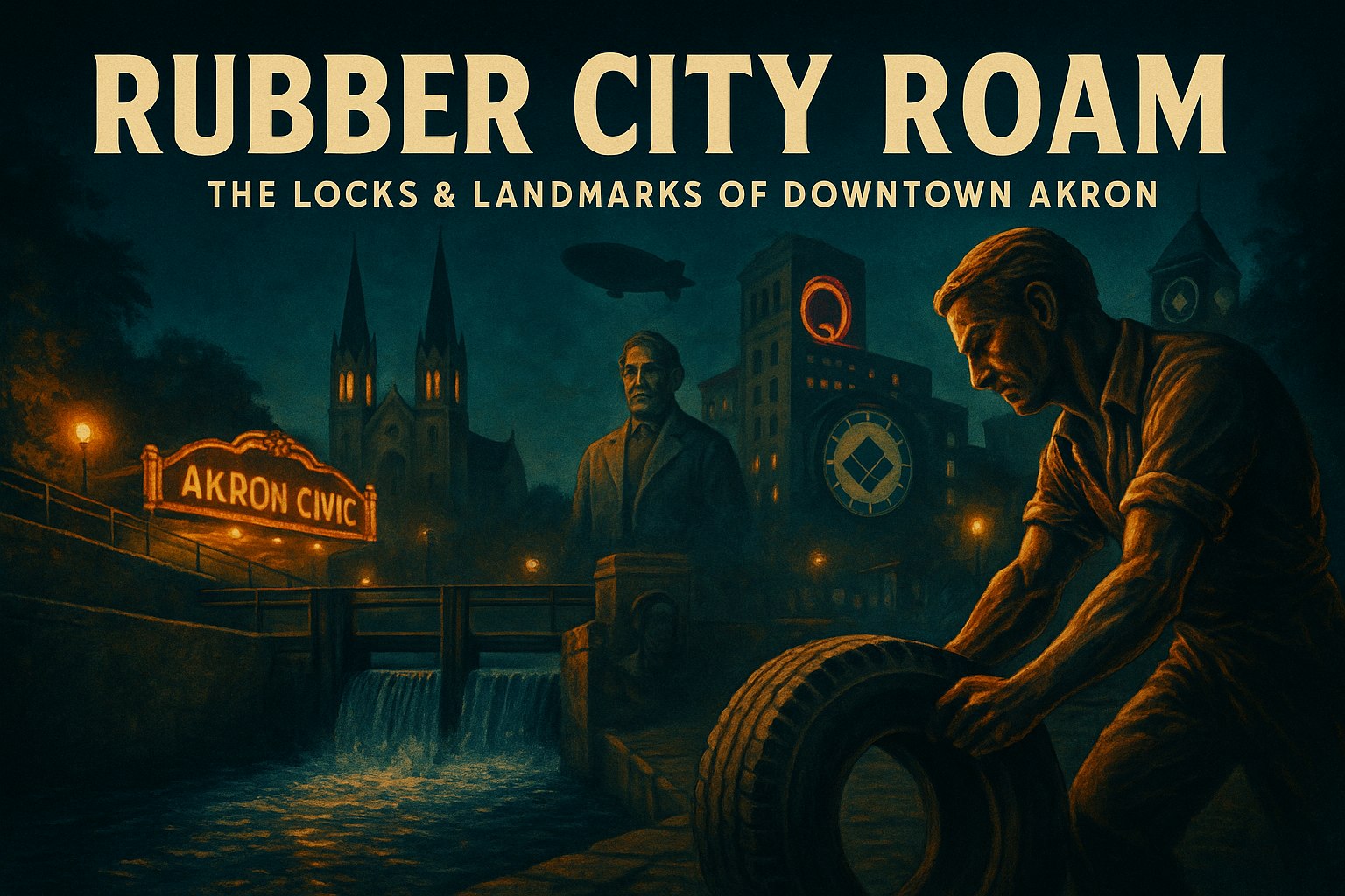 Rubber City Roam: The Locks and Landmarks of Downtown Akron cover