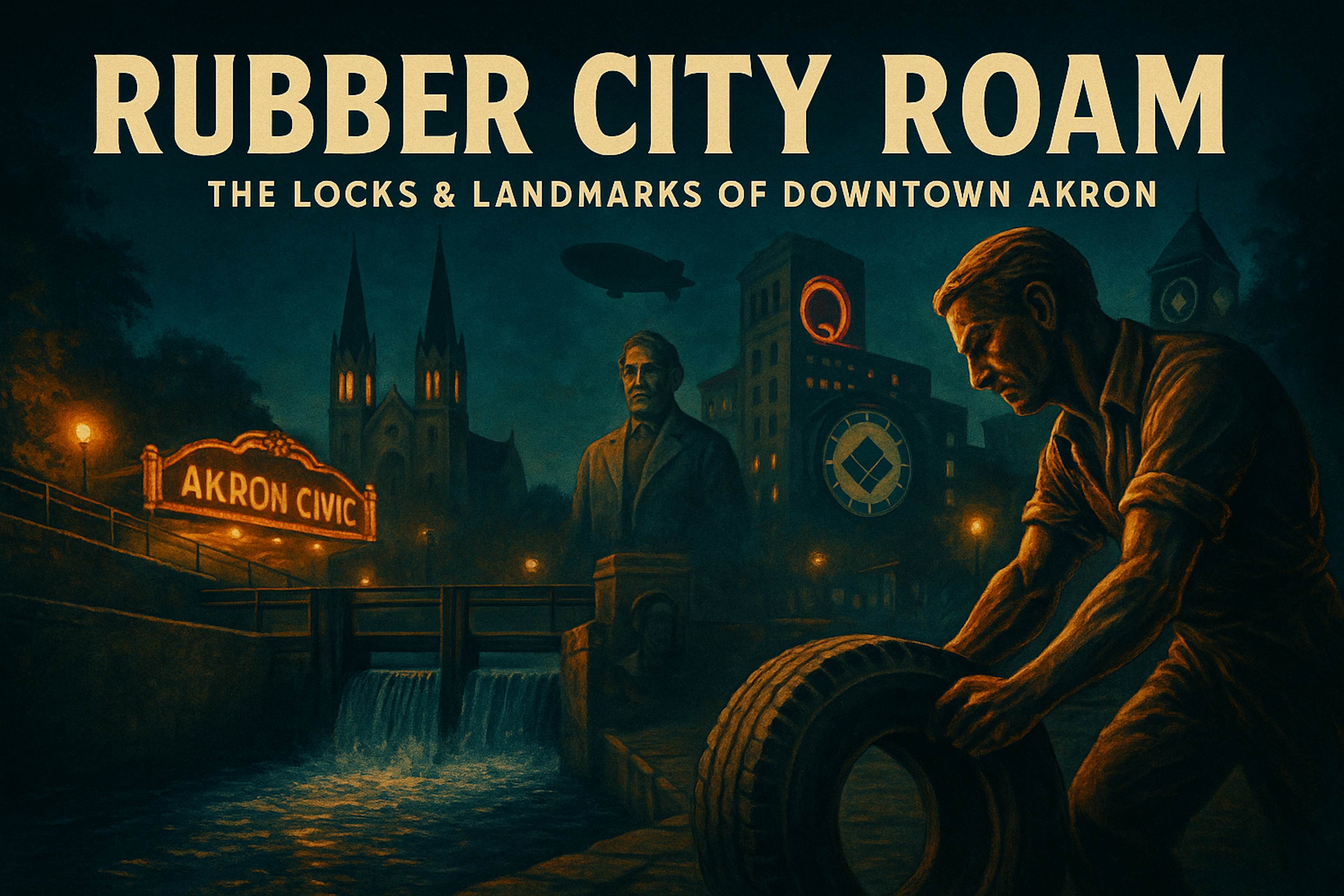Rubber City Roam: The Locks and Landmarks of Downtown Akron image 1
