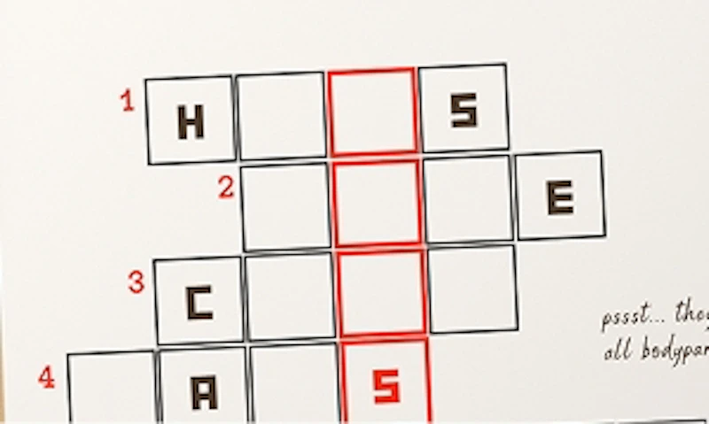 FOLLOW THE CLUES AND SOLVE PUZZLES