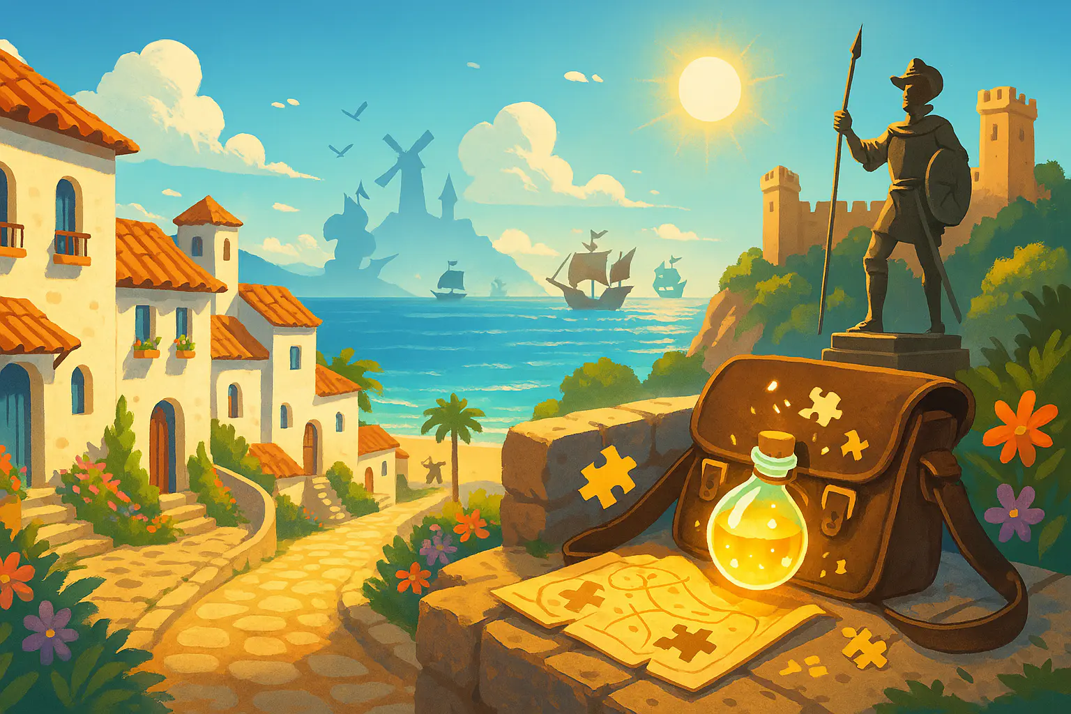 Don Quixote in Benalmadena - The miraculous pouch image 1