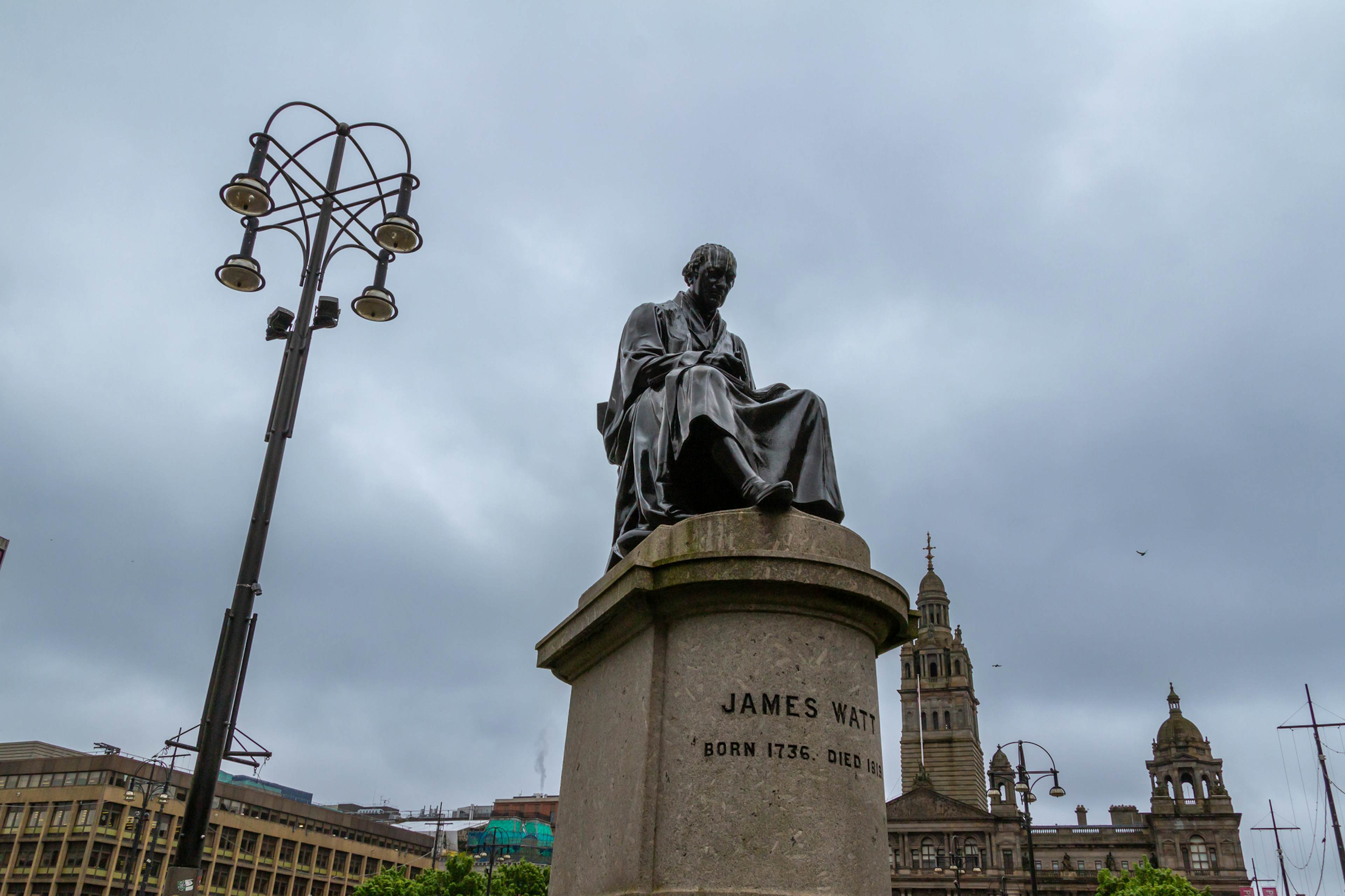 James Watt Statue