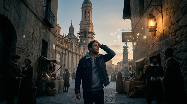 The time traveler in Zaragoza
