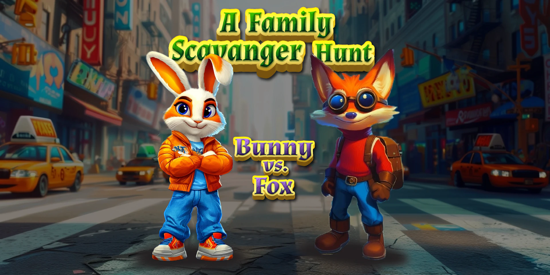 Family Scavenger Hunt: Bunny vs. Fox in Brisbane