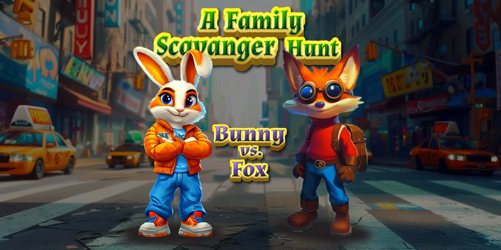 Family Scavenger Hunt: Bunny vs. Fox in Dallas image 1
