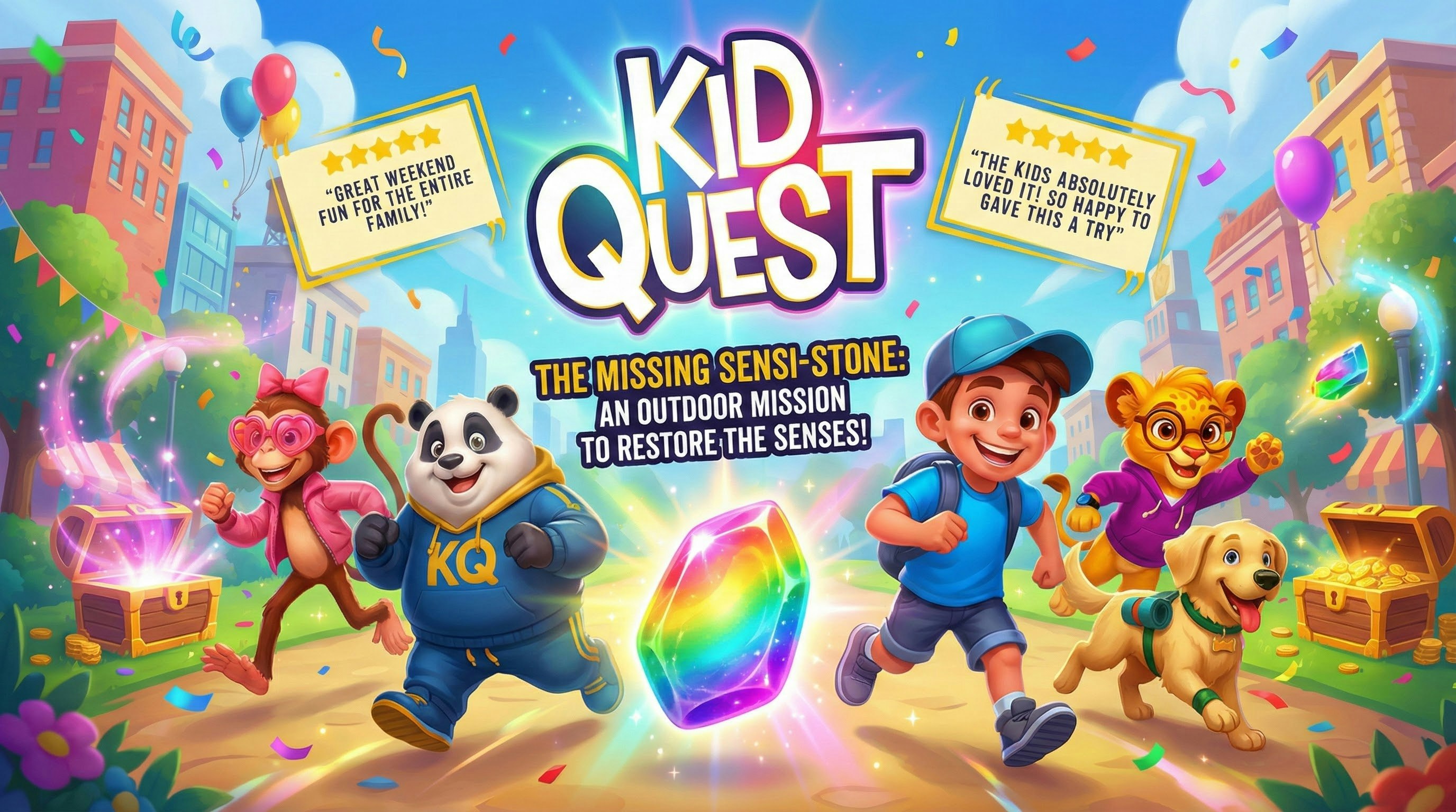 Kid Quest: Solve the case of the lost senses in Oradea cover