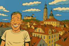 Hans, quest creator on Questo